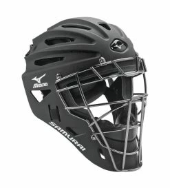 Mizuno Samurai G4 Youth - Catchers Helmet - Black