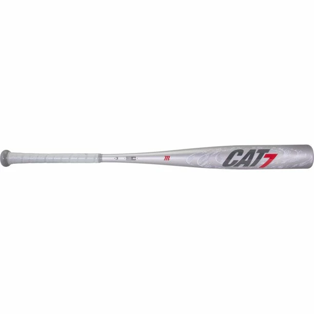 Marucci Cat7 Silver BBCOR - Baseball Bat 1 Marucci Cat7 Silver BBCOR - Baseball Bat