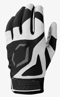 Evoshield SRZ-1 Batting Gloves - Adult -Deals Baseball Bats Store Black