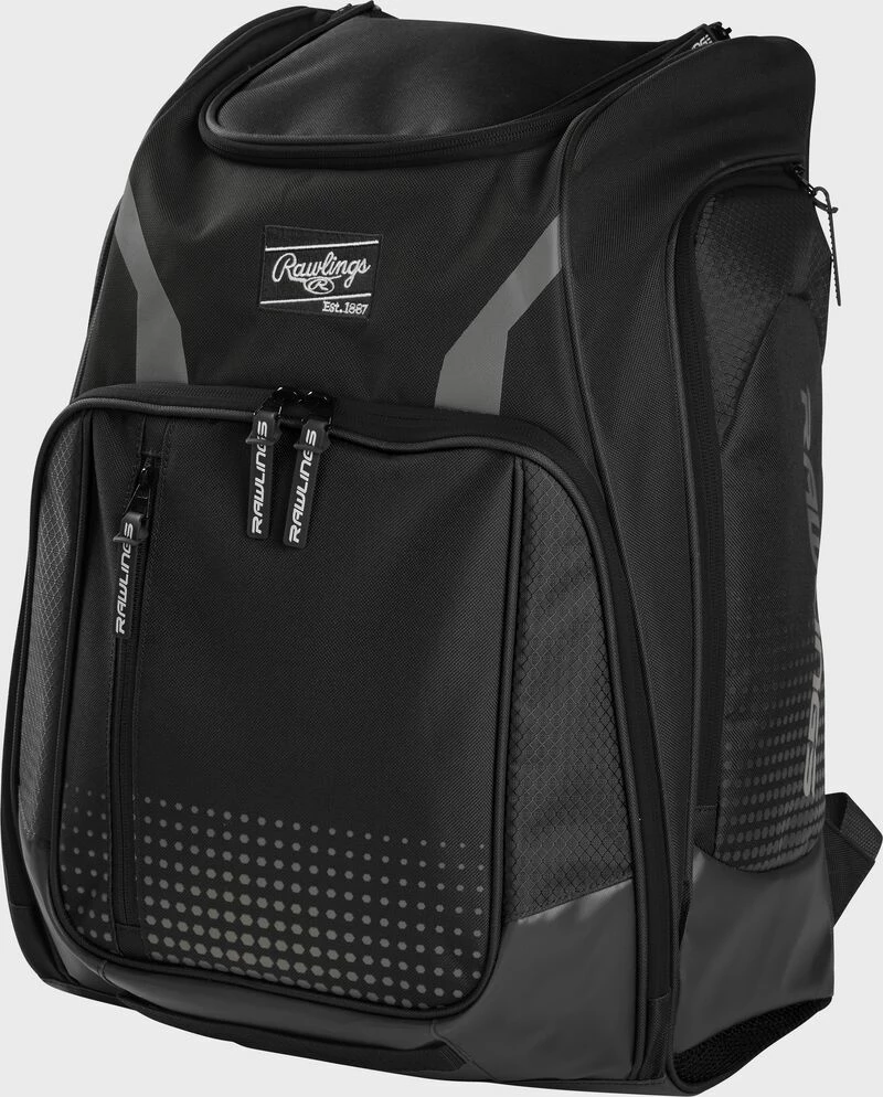 Rawlings Legion Backpack - Black 1 Rawlings Legion Backpack - Black