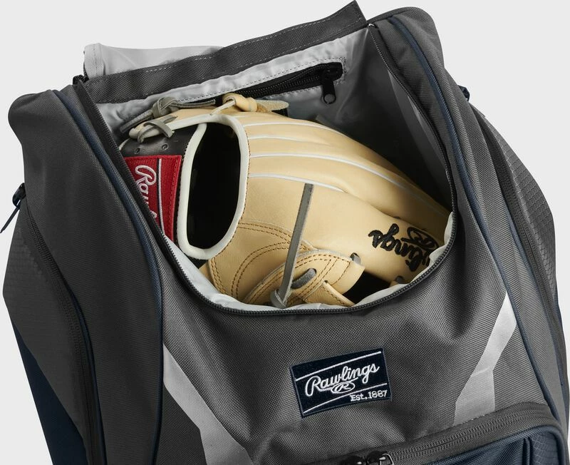 Rawlings Legion Backpack - Navy 3 Rawlings Legion Backpack - Navy - Image 3