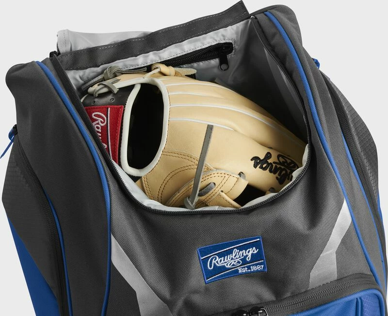 Rawlings Legion Backpack - Royal 3 Rawlings Legion Backpack - Royal - Image 3