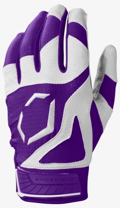 Evoshield SRZ-1 Batting Gloves - Adult -Deals Baseball Bats Store Purple