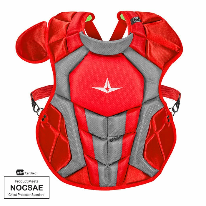 Allstar S7 AXIS™ ADULT, 16.5" // MEETS NOCSAE - Catchers Chest Protector 4 Allstar S7 AXIS™ ADULT, 16.5" // MEETS NOCSAE - Catchers Chest Protector - Image 4