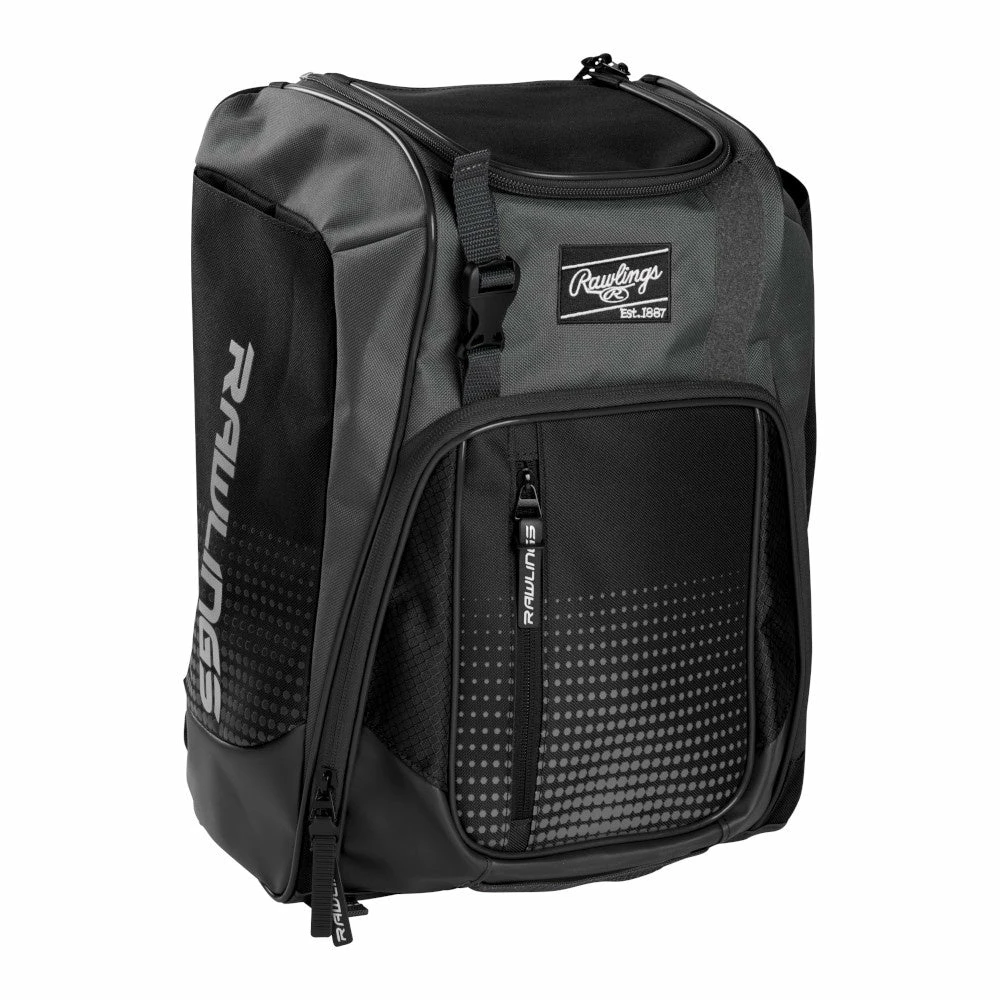 Rawlings Franchise Backpack - Black 1 Rawlings Franchise Backpack - Black