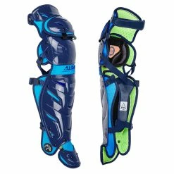 Allstar S7 AXIS™ ADULT PRO LEG GUARDS 16.5" - Catchers Leg Guard 10 Allstar S7 AXIS™ ADULT PRO LEG GUARDS 16.5" - Catchers Leg Guard -Deals Baseball Bats Store lg40pro nasb